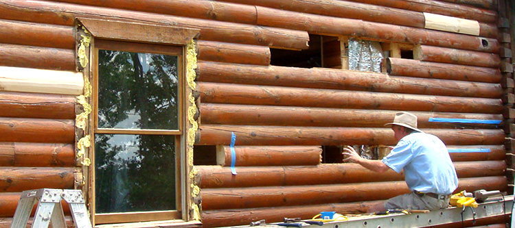 Log Home Repair Elliott,  South Carolina